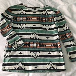 Truly Madly Deeply Aztec print tunic